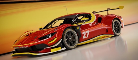 Scuderia Baldini GT Endurance stellare: Fisichella-Leclerc-Mosca per la Ferrari 296 GT3 